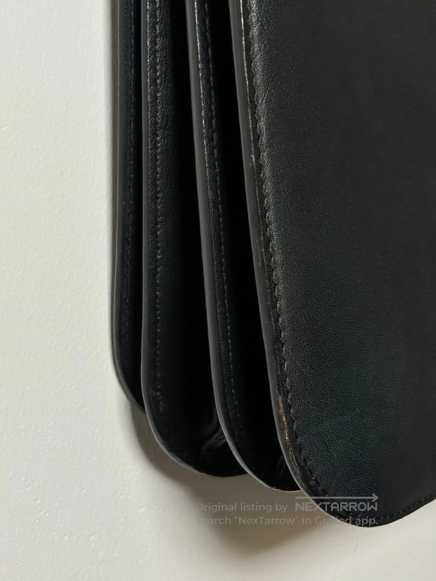 Maison Margiela Black Leather Crossbody Bag. Size ONE SIZE - 6 Thumbnail