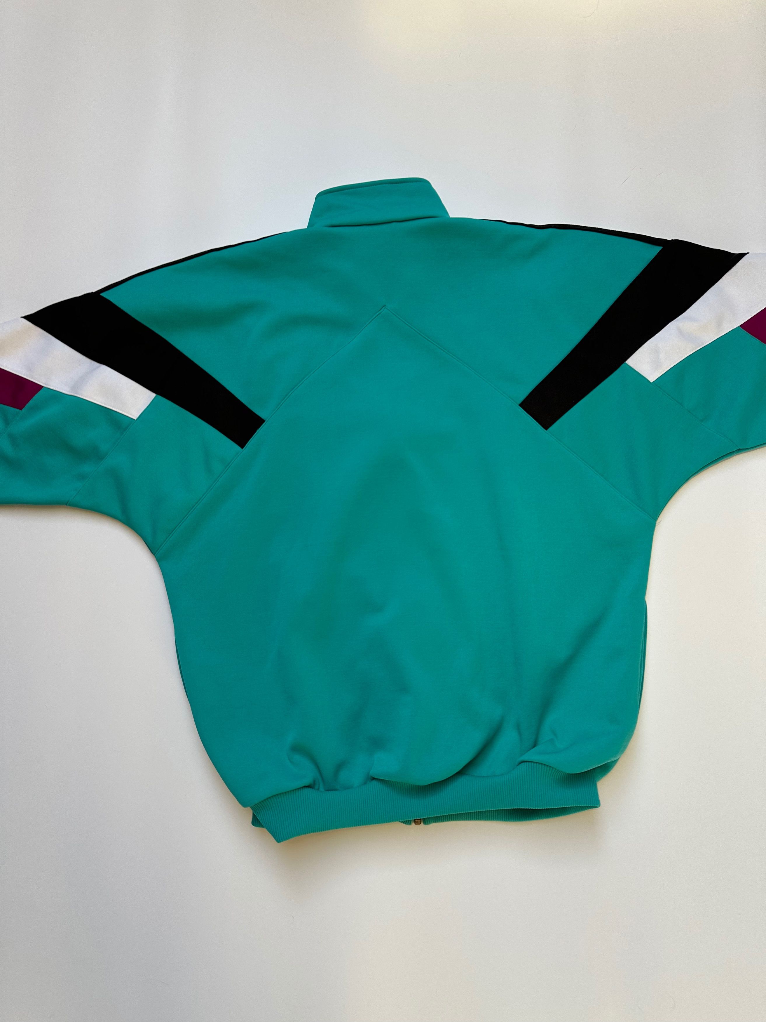 Adidas 90's ADIDAS Turquoise track jacket Size US M / EU 48-50 / 2 - 5 Thumbnail
