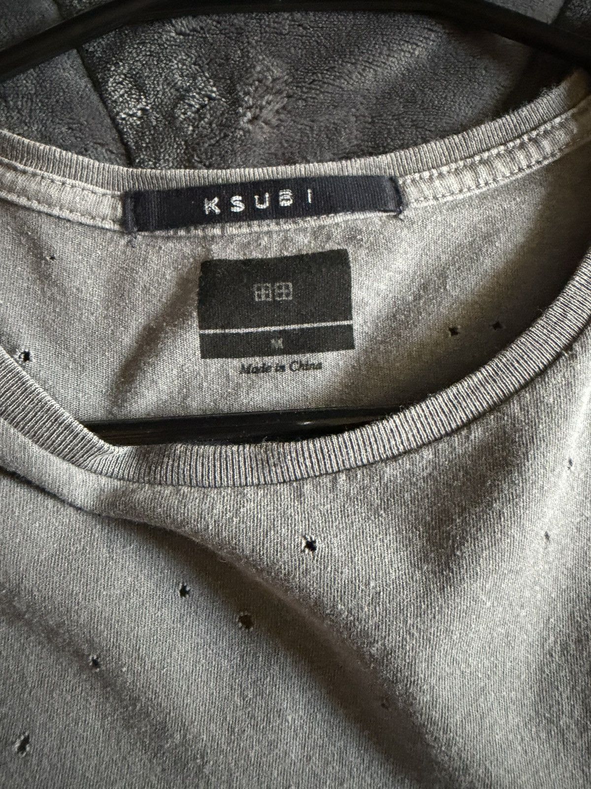 Ksubi Ksubi distressed stitched Tee Size US M / EU 48-50 / 2 - 5 Thumbnail
