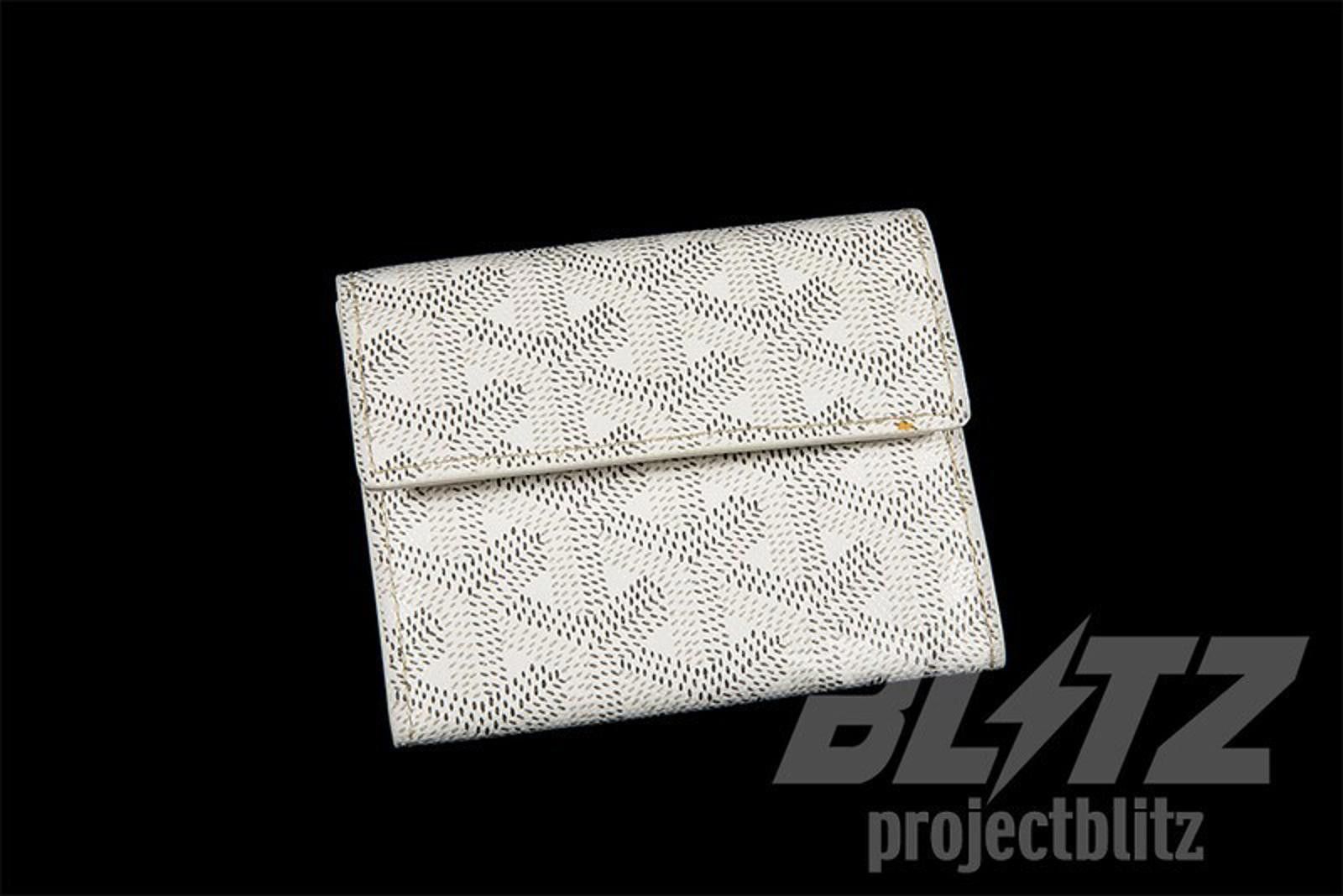 Goyard MAISON GOYARD MONNAIE MARIGNY CARD COIN WALLET WHITE Size ONE SIZE - 1 Thumbnail
