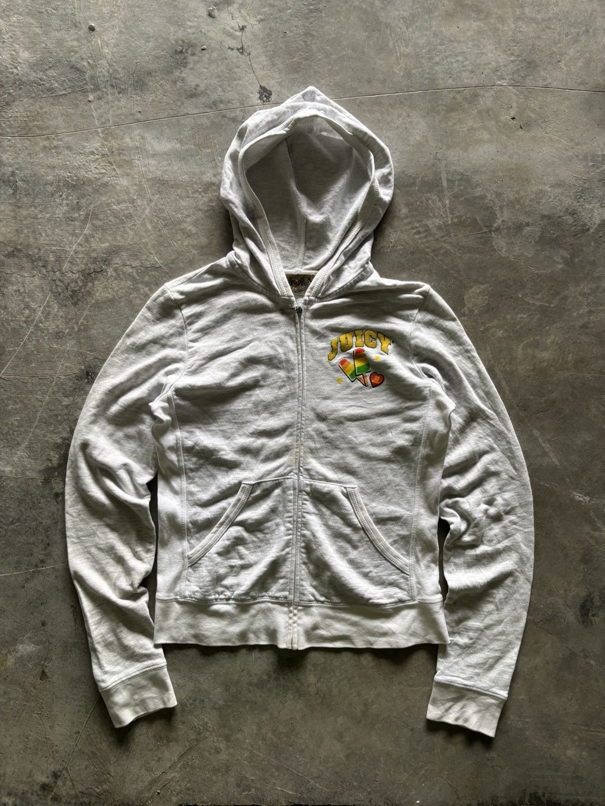 Hysteric Glamour × Juicy Couture × True Religion JUICY COUTURE ice cream popsicle light hoodie rare design Size S / US 4 / IT 40 - 1 Thumbnail