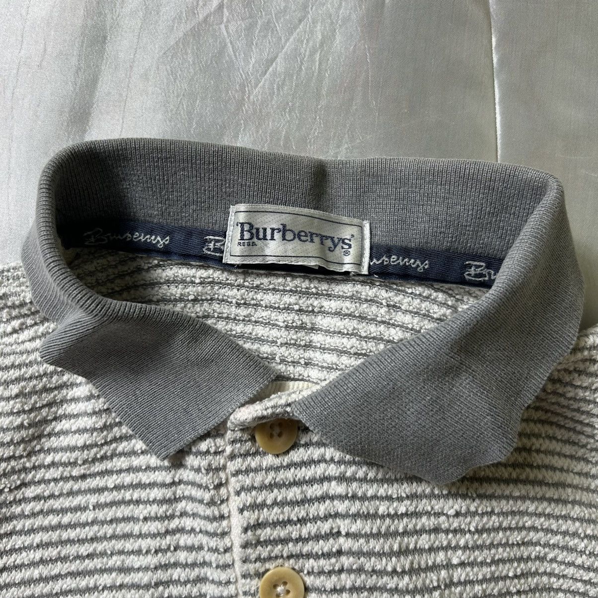 Burberry Vintage Burberrys Logo Polos Size US L / EU 52-54 / 3 - 3 Thumbnail