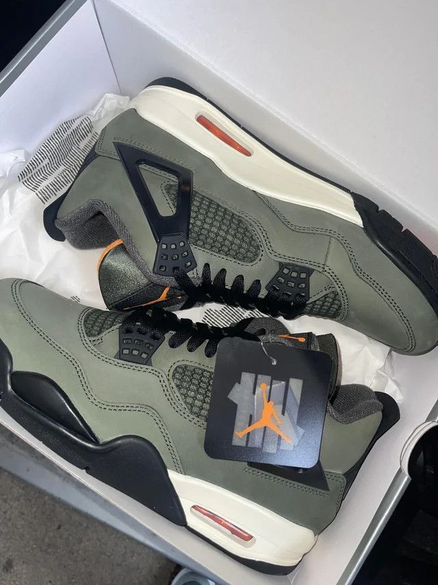 Nike × Undefeated Undefeated X Air Jordan4 Size US 11 / EU 44 - 1 Thumbnail