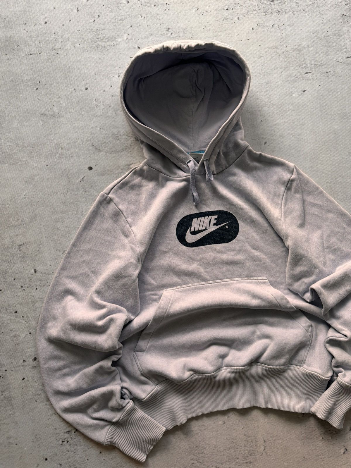 Nike × Vintage NIKE VINTAGE CENTER LOGO OVERSIZE BOXY HOODIE Size US S / EU 44-46 / 1 - 2 Thumbnail