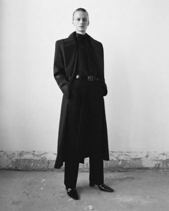 Saint Laurent Paris oc11z1225 774989 Oversized Tuxedo Jacket in Black Size US L / EU 52-54 / 3 - 2 Thumbnail