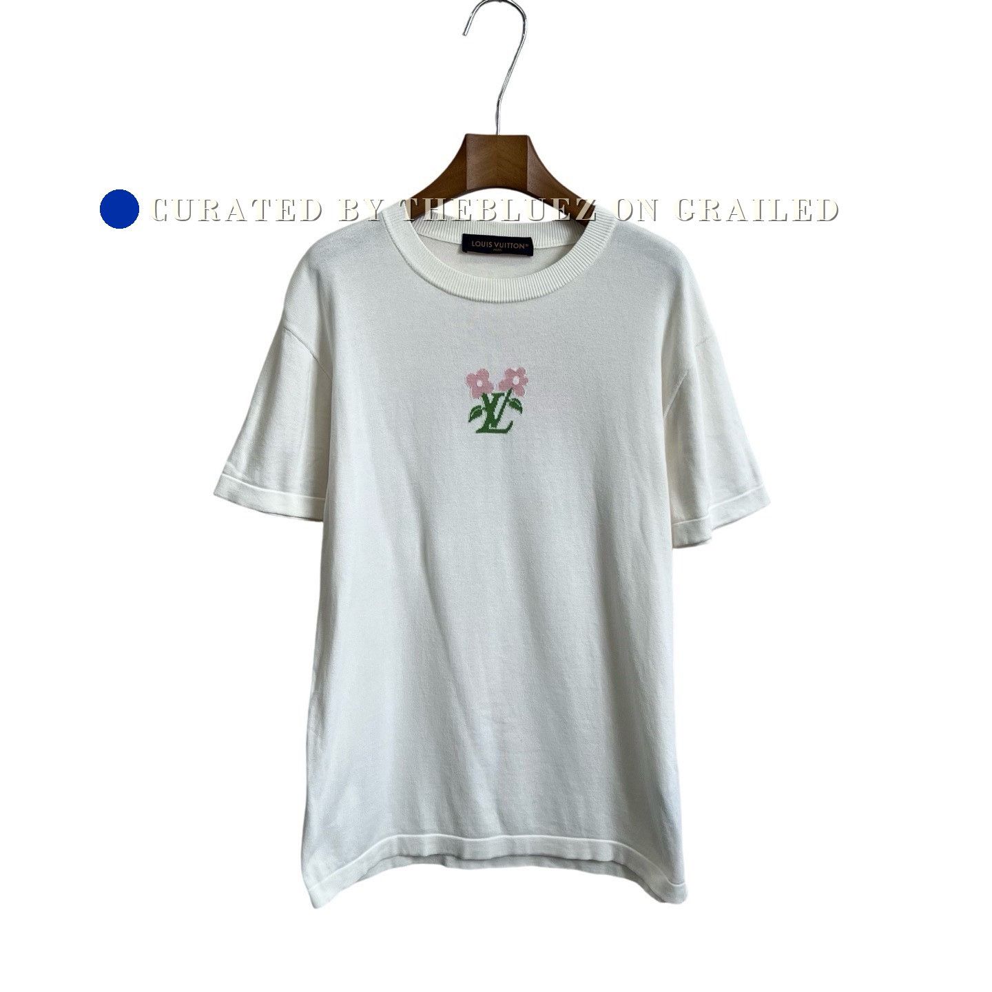 Louis Vuitton Louis Vuitton Tyler Floral Knit Short-Sleeve Size US S / EU 44-46 / 1 - 1 Thumbnail