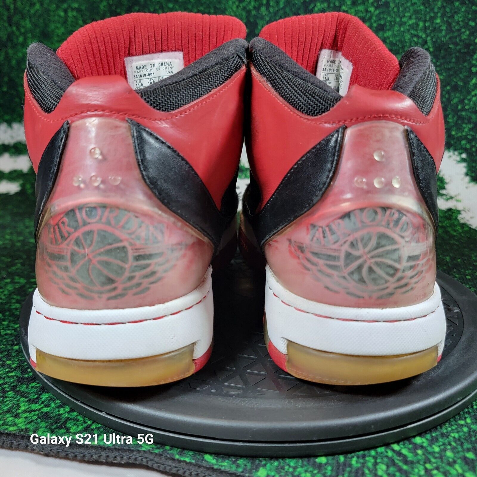 Nike NIKE Air Jordan Old School 2 Size 11.5 Bred Toe Red & Black Size US 11.5 / EU 44-45 - 3 Thumbnail