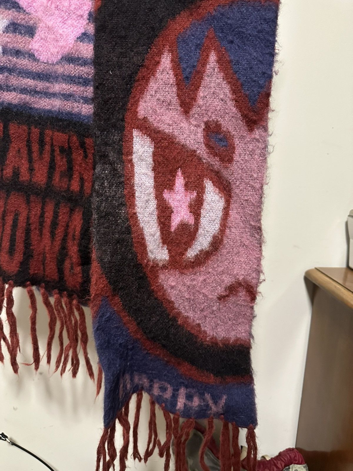 Happy99 HAPPY99 Heaven Knows Pinkpantheress scarf | Grailed