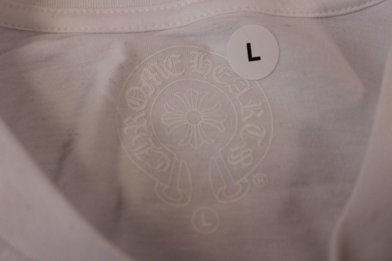 Chrome Hearts Chrome Hearts x Foti Logo Long Sleeve Tee Shirt Size US L / EU 52-54 / 3 - 16 Thumbnail