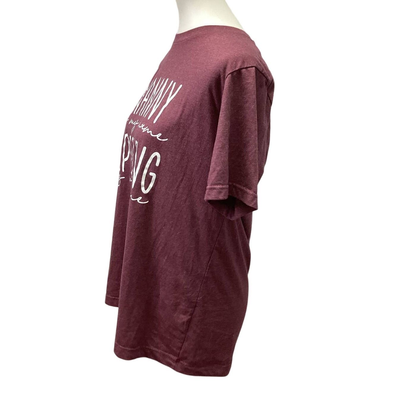 Canvas Womens Large Nanny Is My Name Cotton Blend Short Sleeve Tee Size L / US 10 / IT 46 - 4 Thumbnail