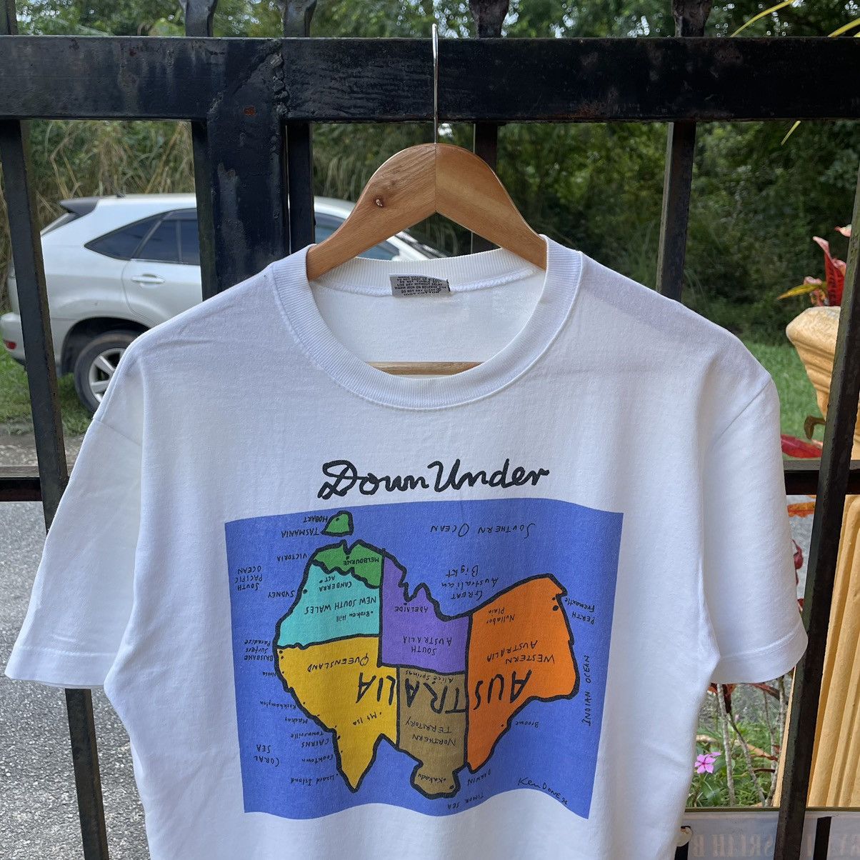Man Made In Australia × Vintage 🔥Vintage 1994 Ken Done Pop Art Design Australian Artist Tee Size US M / EU 48-50 / 2 - 3 Thumbnail