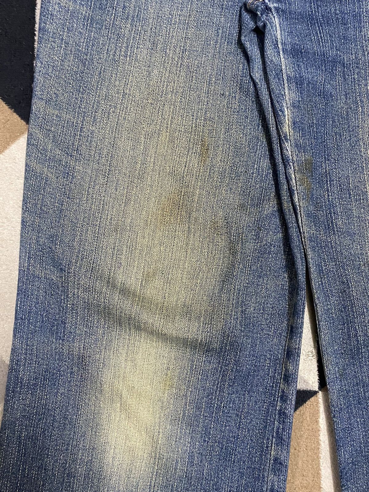 Other Vintage Japanese Brands Blue Wash Flare Jeans Size US 30 / EU 46 - 7 Thumbnail