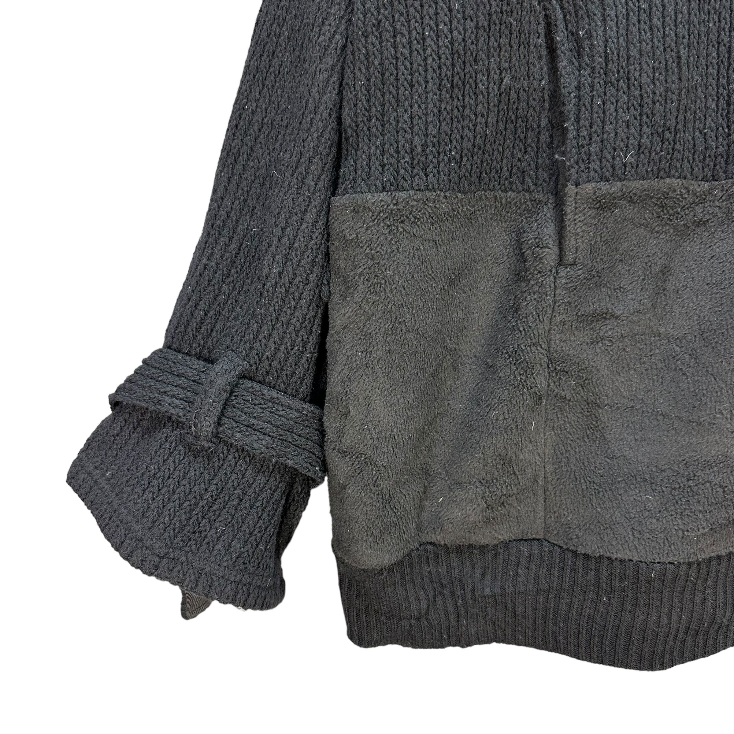 gomme GOMME Hybrid Material Avant Garde Hooded Jacket #A39-0887 Size US M / EU 48-50 / 2 - 4 Thumbnail