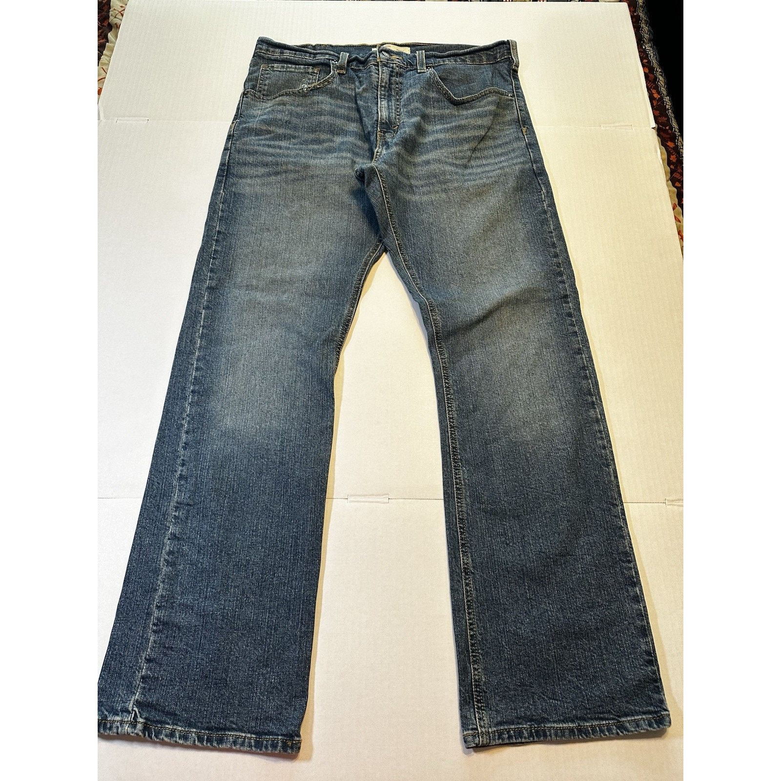 Levi's Levis Signature Bootcut Jeans 34x30 Denim Streetware Western Size US 34 / EU 50 - 2 Thumbnail