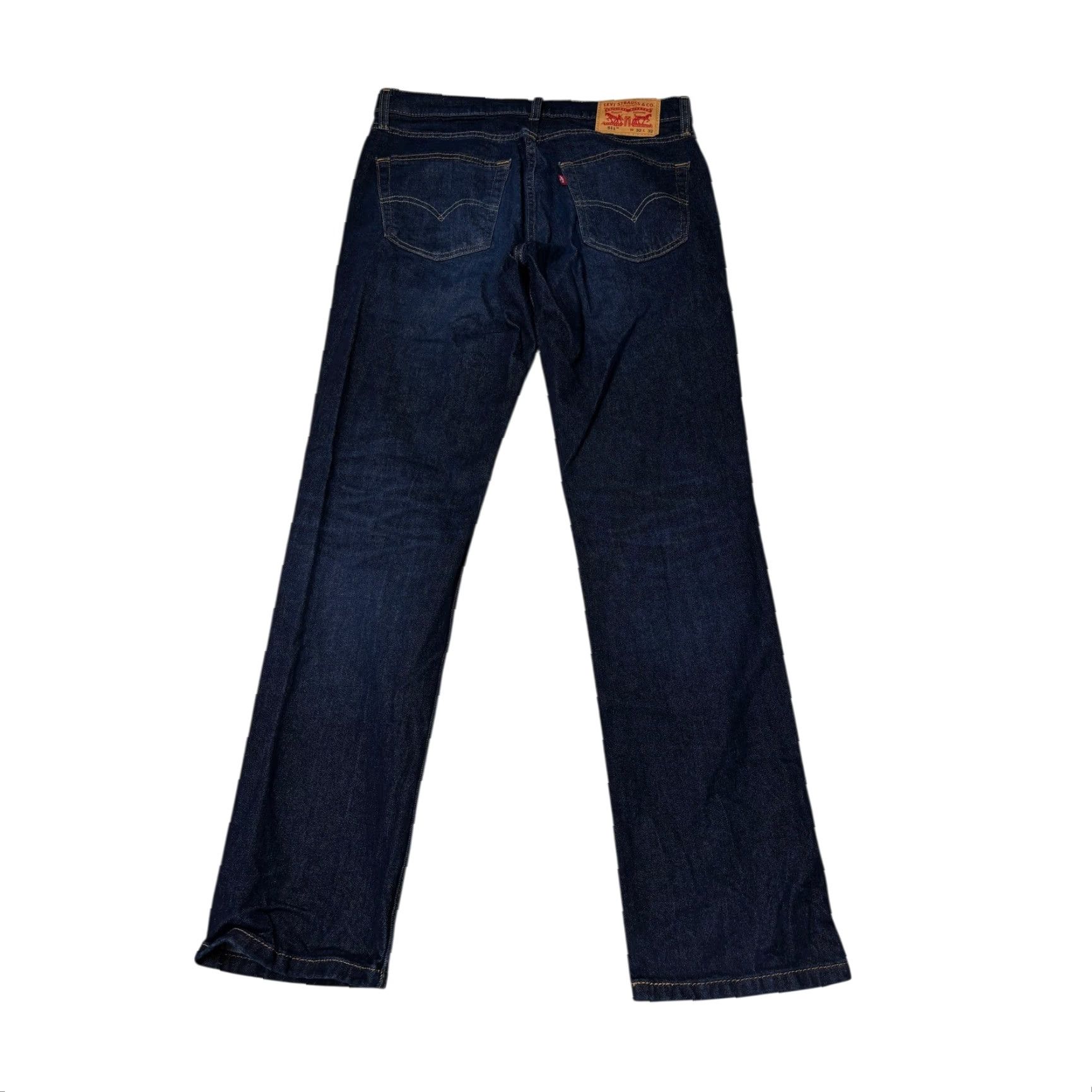 Vintage Levi Strauss Co Levi's 511 Jeans Slim Dark Wash 32x32 Mens Straight Denim Pocket Zipper Button Clothing Collection 500 Series Size US 32 / EU 48 - 7 Thumbnail