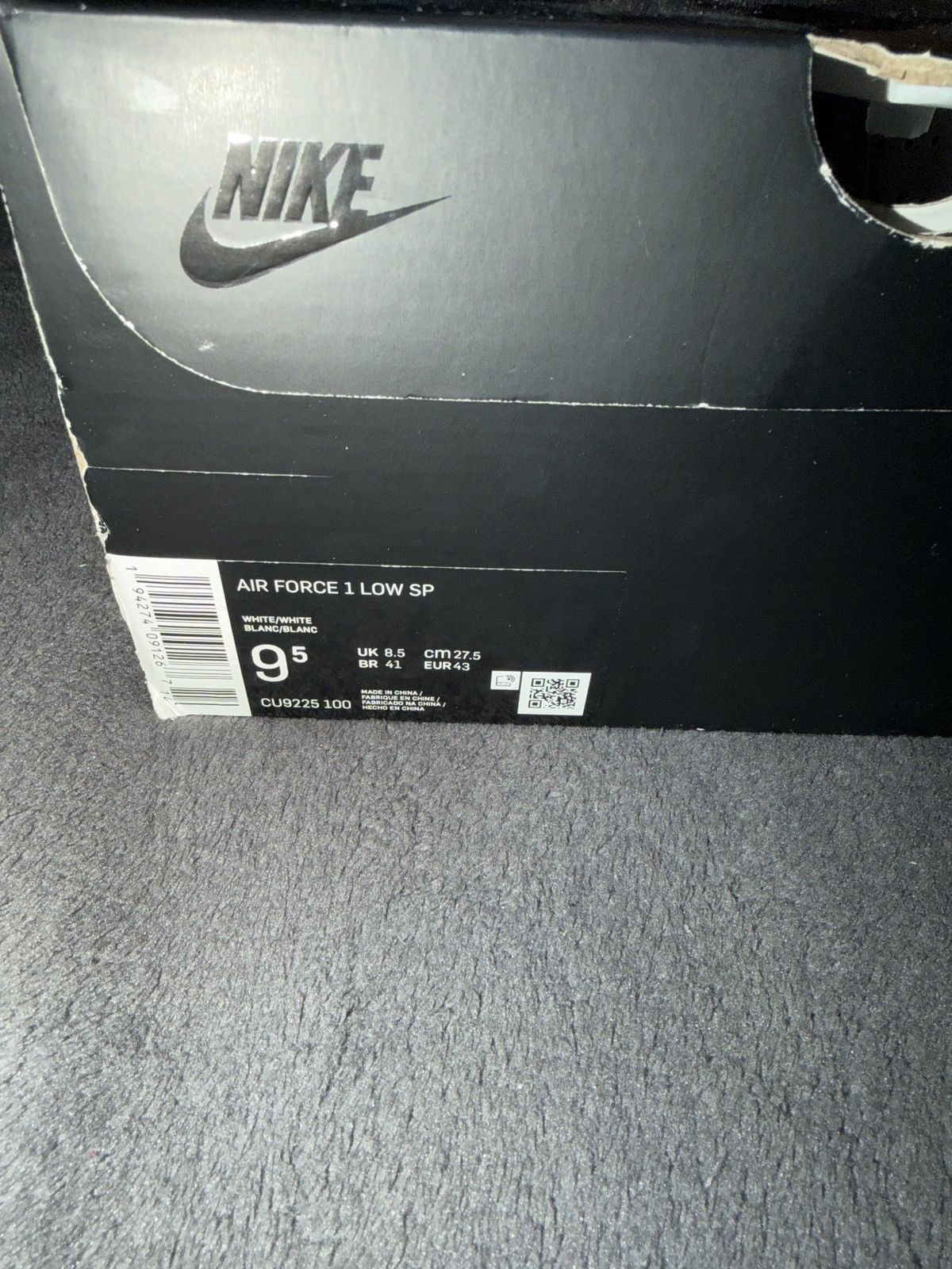 Nike × Supreme Nike X Supreme Air Force One White Size US 9.5 / EU 42-43 - 7 Thumbnail