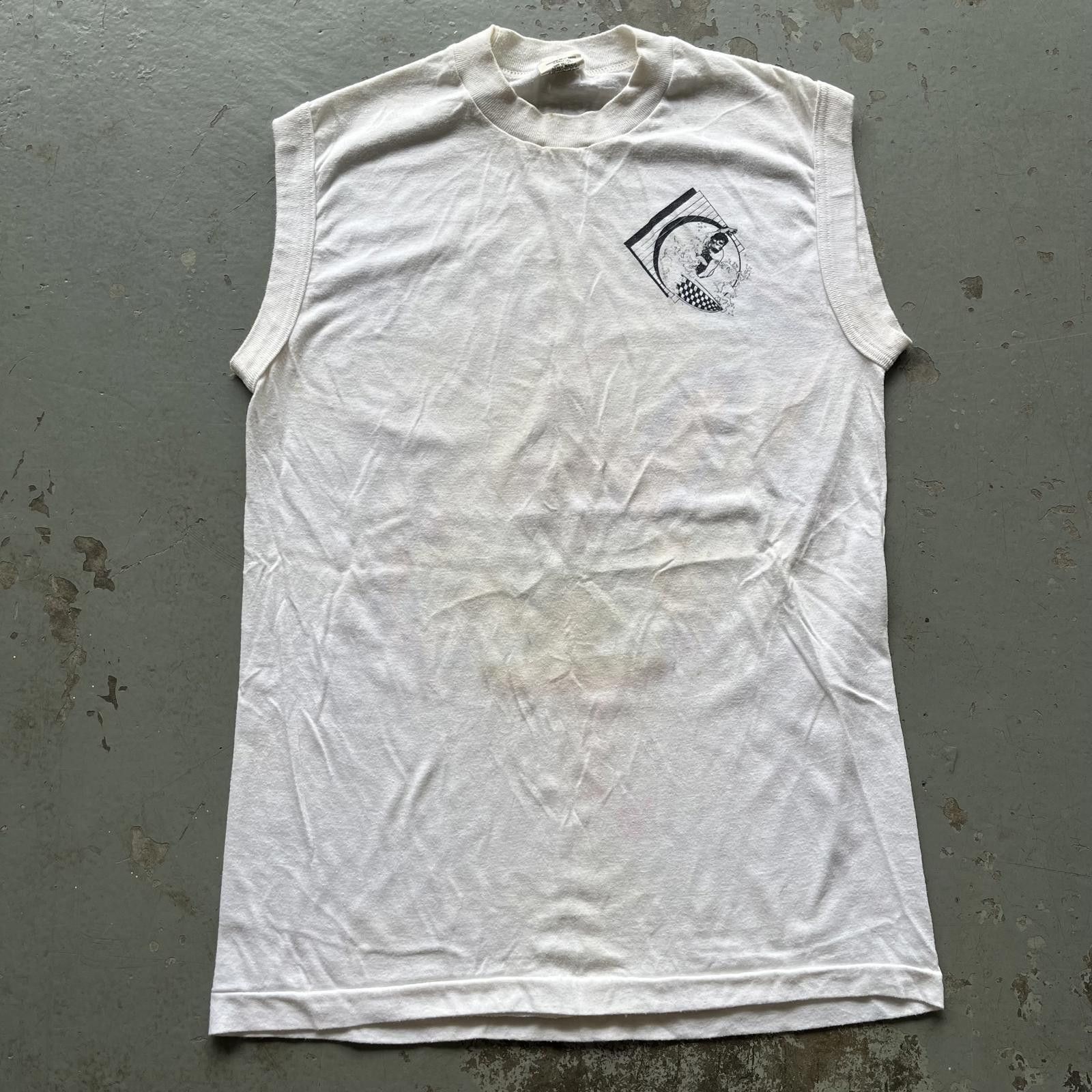 Signal Sport × Vintage Vintage 80s DSI Surf M.C. Escher Tank Top Sleeveless Shirt Size US M / EU 48-50 / 2 - 6 Thumbnail