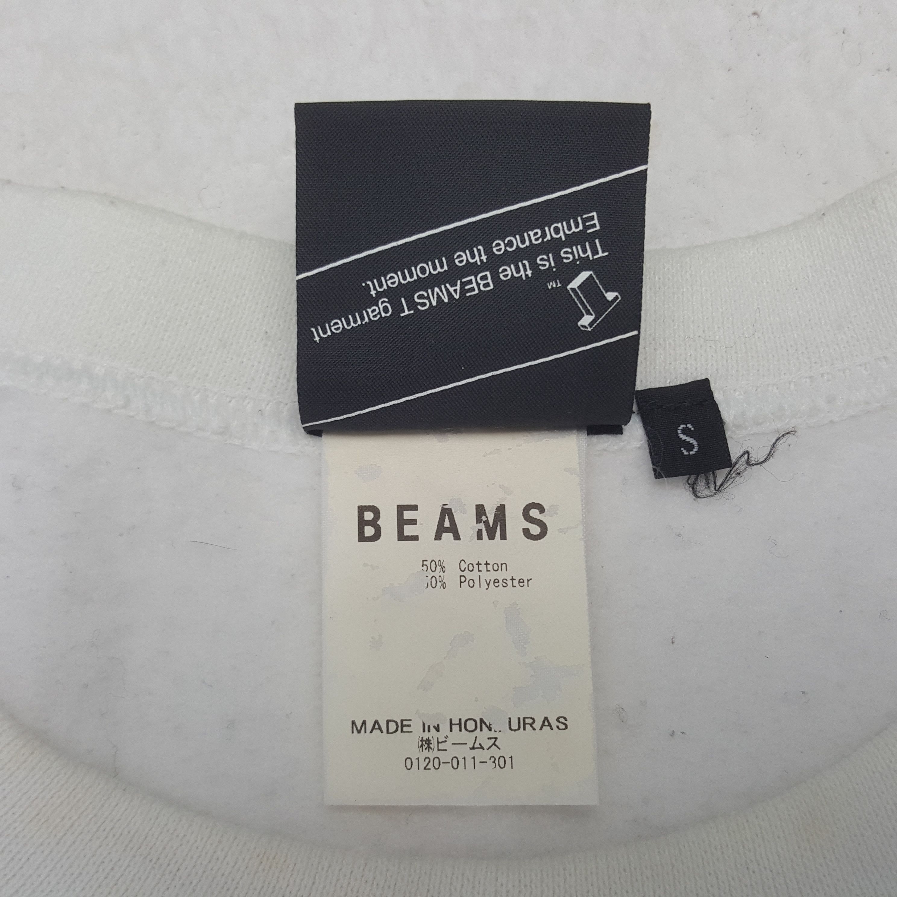 Beams Plus × Japanese Brand × Vintage Vintage Beams Neko Cat Sweatshirt Size US S / EU 44-46 / 1 - 5 Thumbnail