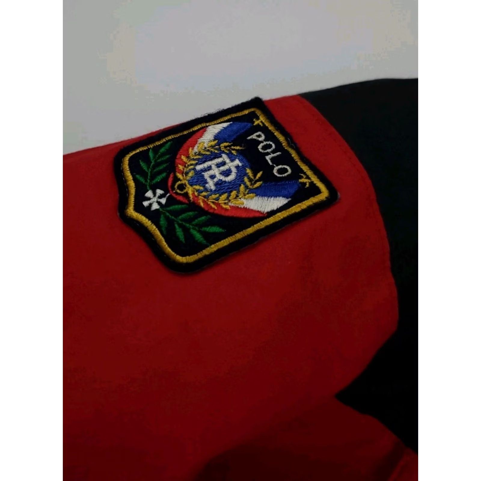 Polo Ralph Lauren VINTAGE Polo Ralph Lauren Uni Crest Pullover Down Jacket Men M Black Cotton Puffer Jacket, Down, Polo Ralph Lauren, Vintage, 90s, Flaw Read* Mens Size US M / EU 48-50 / 2 - 3 Thumbnail