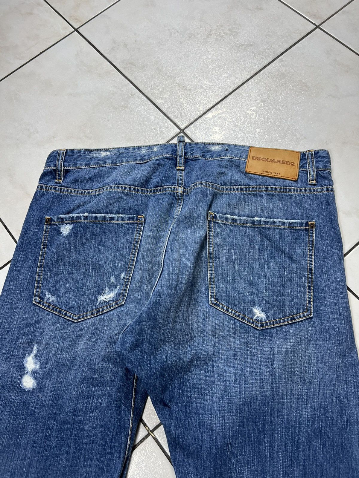 Dsquared2 Dsquared2 rider jeans ripped distressed denim pants washed Size US 36 / EU 52 - 15 Thumbnail