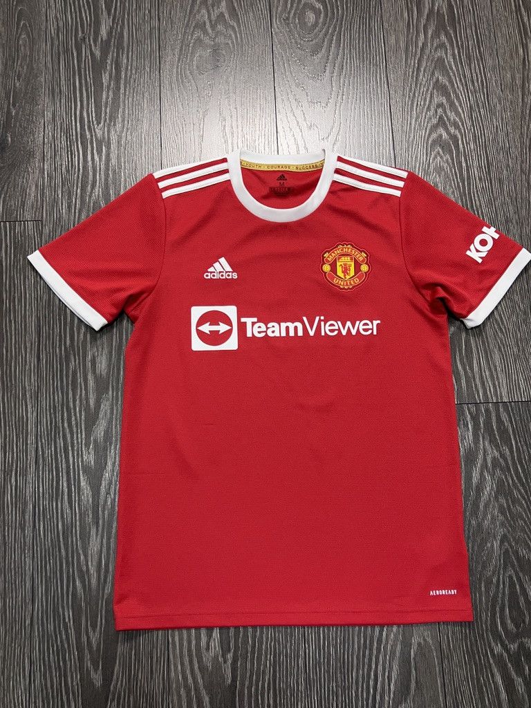Adidas #7 RONALDO Manchester United 2021 2022 Football Shirt Jersey Size US M / EU 48-50 / 2 - 4 Thumbnail