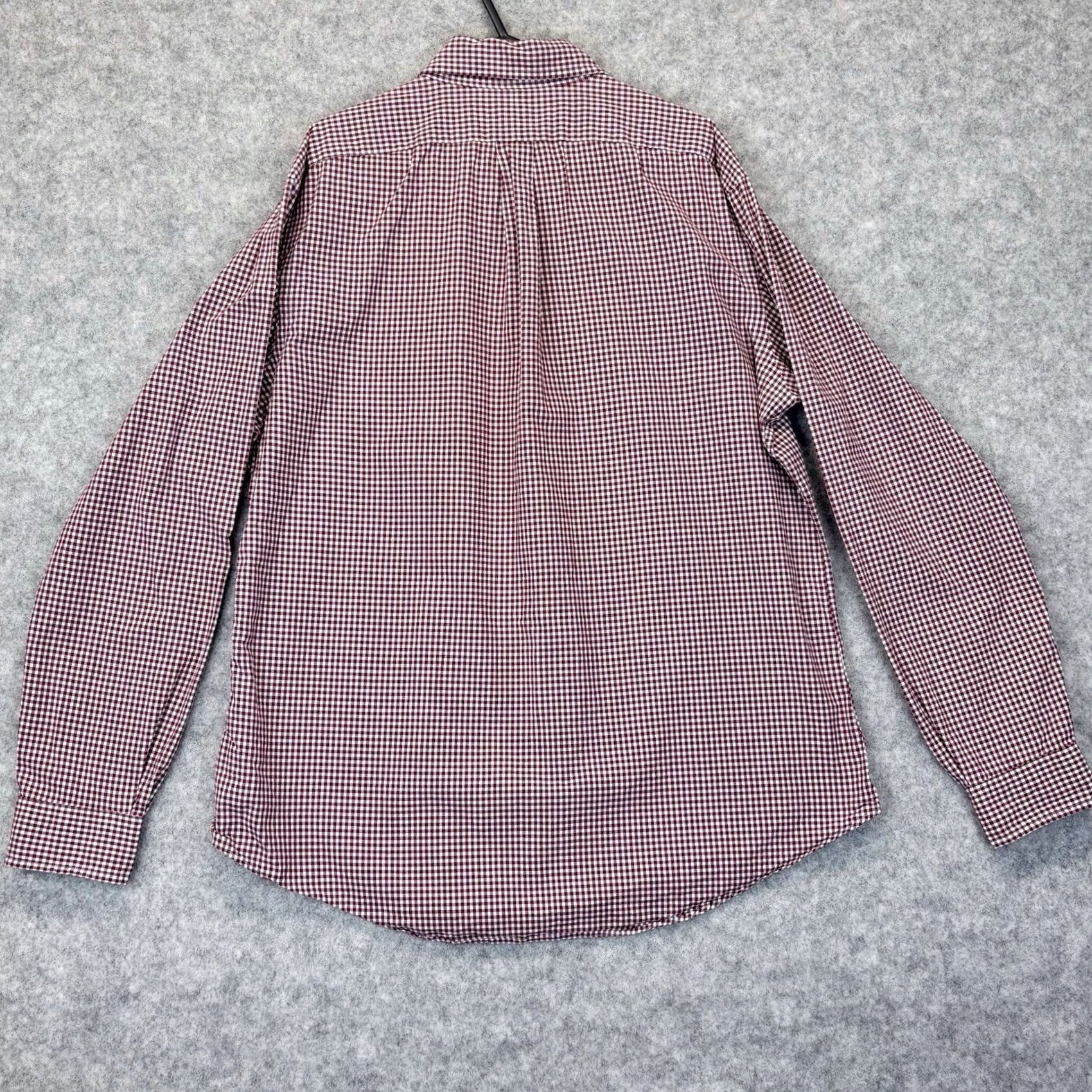 Ralph Lauren VINTAGE? No — Ralph Lauren Check Shirt Custom Fit Large Mens Red White Button Down Long Sleeve Casual Shirt Size US L / EU 52-54 / 3 - 2 Thumbnail