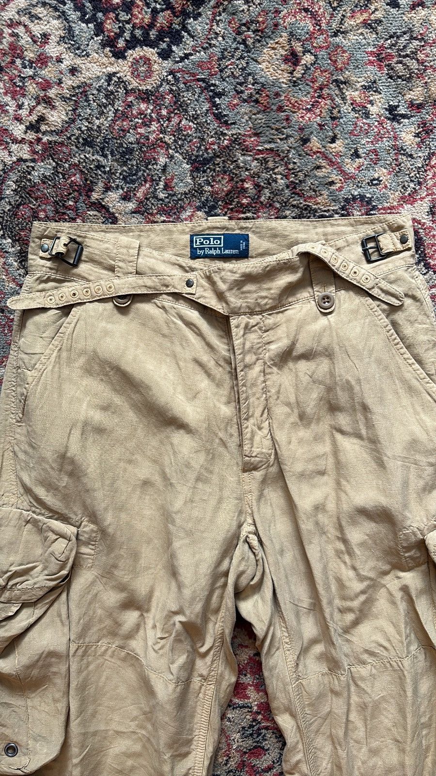 Ralph Lauren Vintage Ralph Lauren cargo multi pocket tactical pants Size US 33 - 2 Thumbnail
