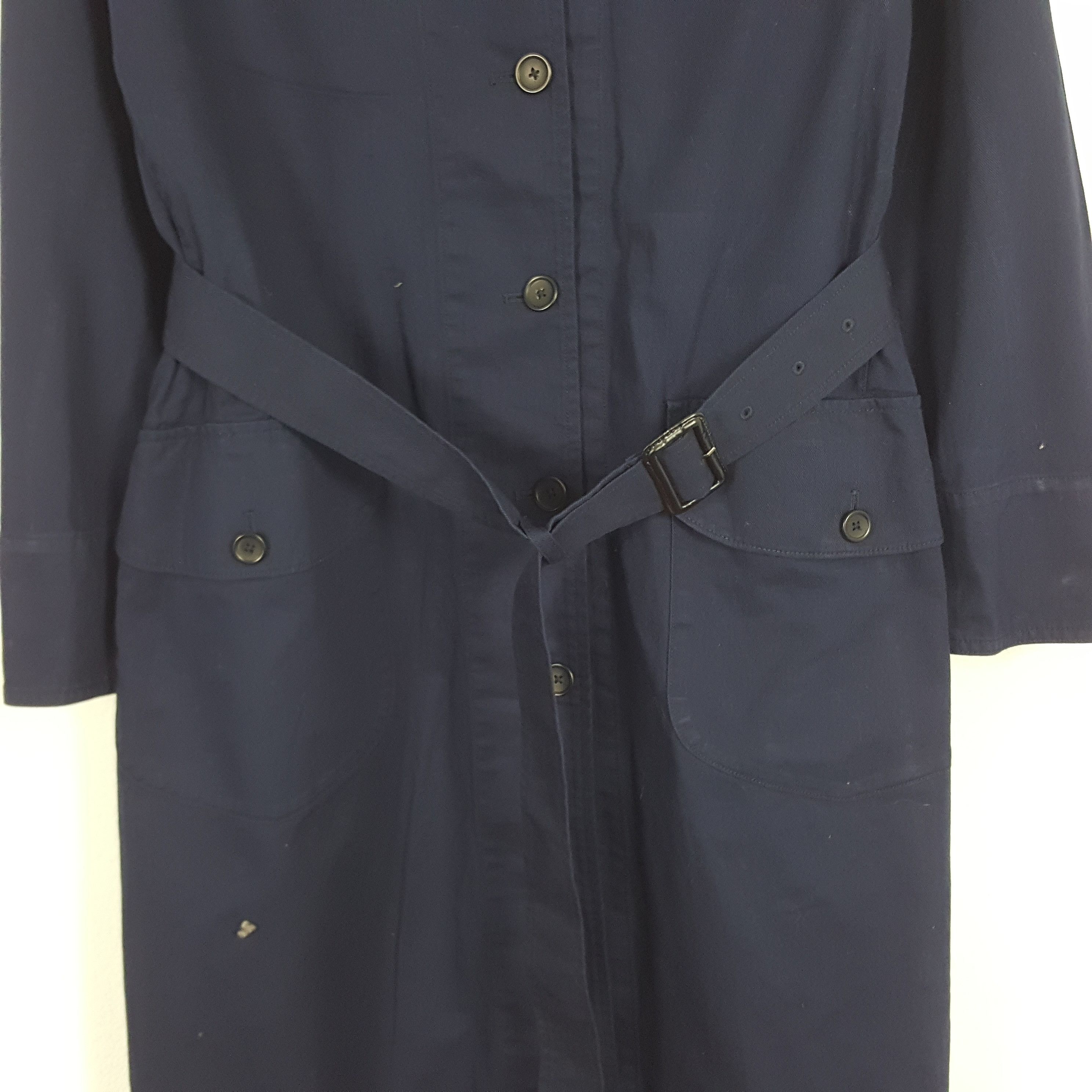 Uniqlo × Vintage Vintage Ines La Fressange x Uniqlo Trench Coat Jacket Size M / US 6-8 / IT 42-44 - 2 Thumbnail