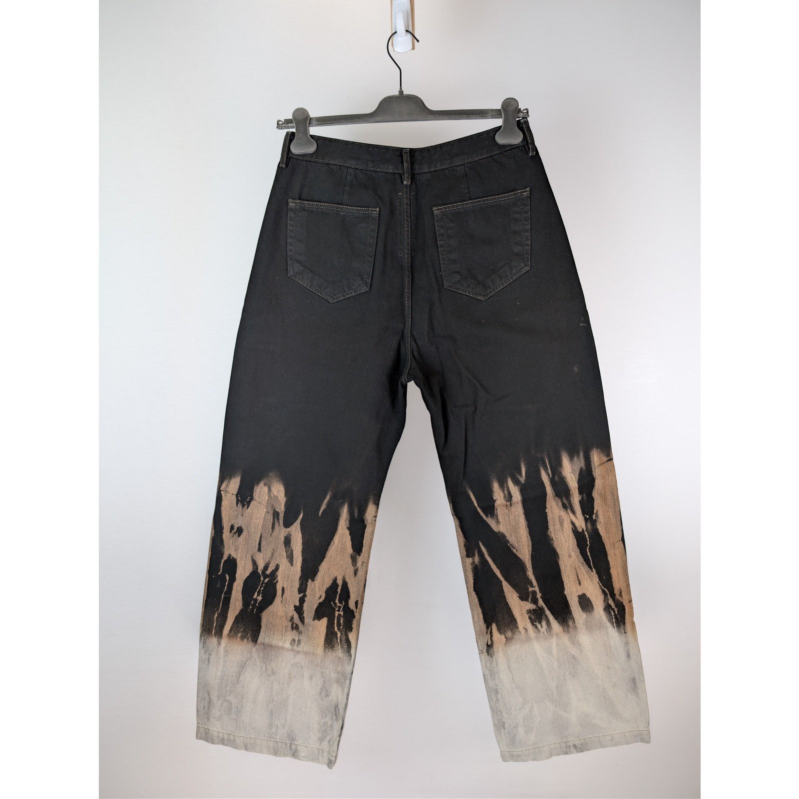 Rick Owens Drkshdw o1rshd1 Geth Jeans in Black/Terra Size US 31 - 16 Thumbnail