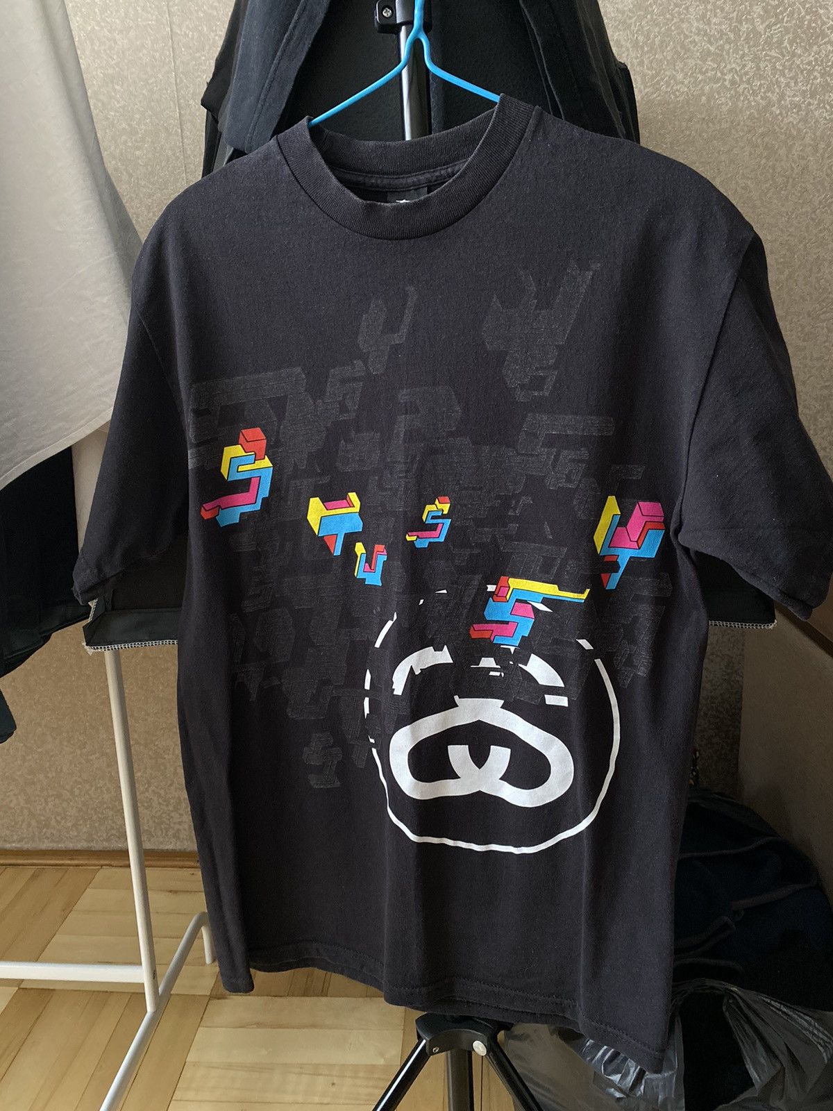 Stussy × Vintage Vintage Stussy t-shirt Big Logo Size US M / EU 48-50 / 2 - 6 Thumbnail