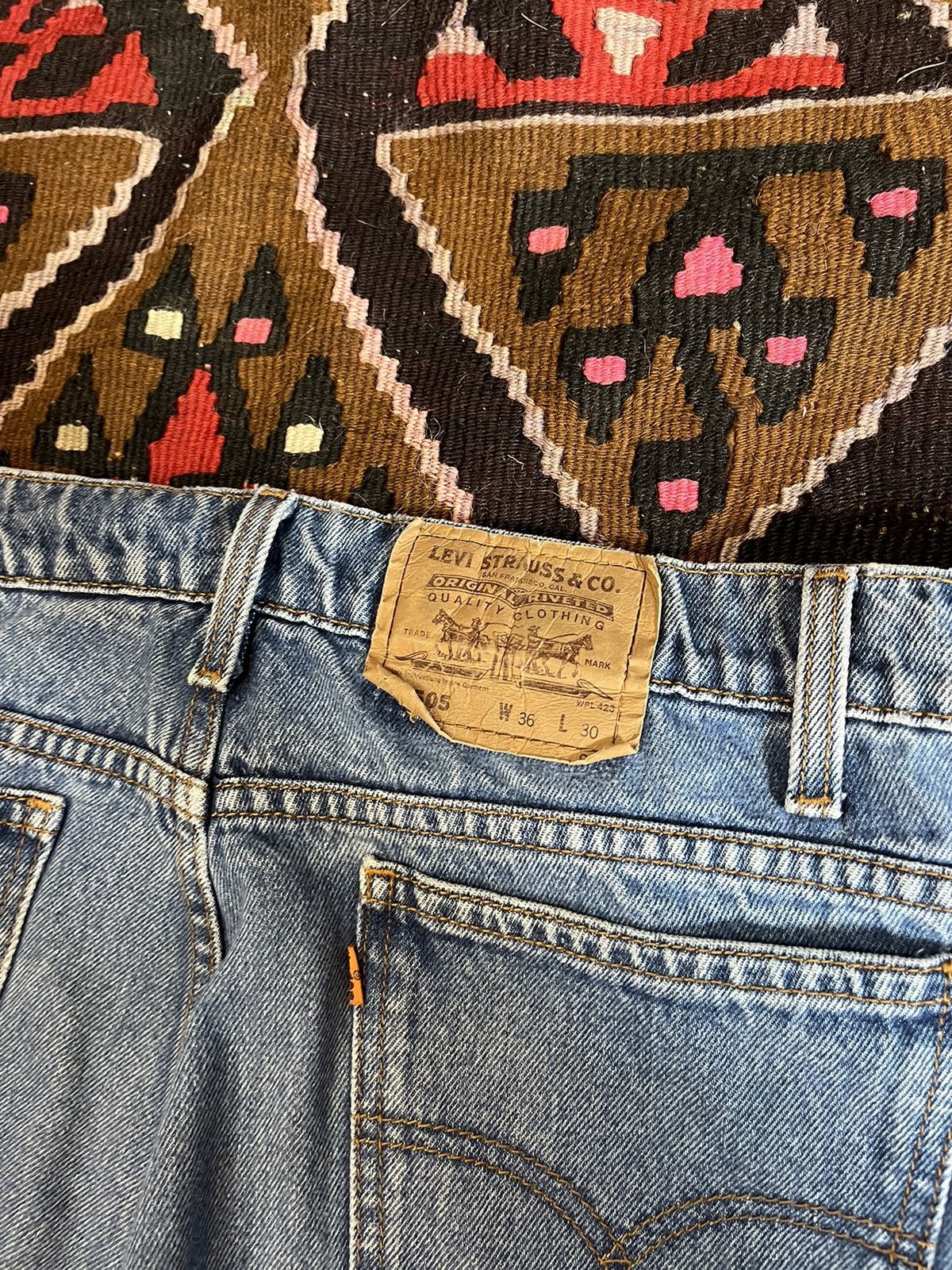 Levi's × Vintage Vintage 90s Levi’s 505 denim jeans Size US 33 - 3 Thumbnail