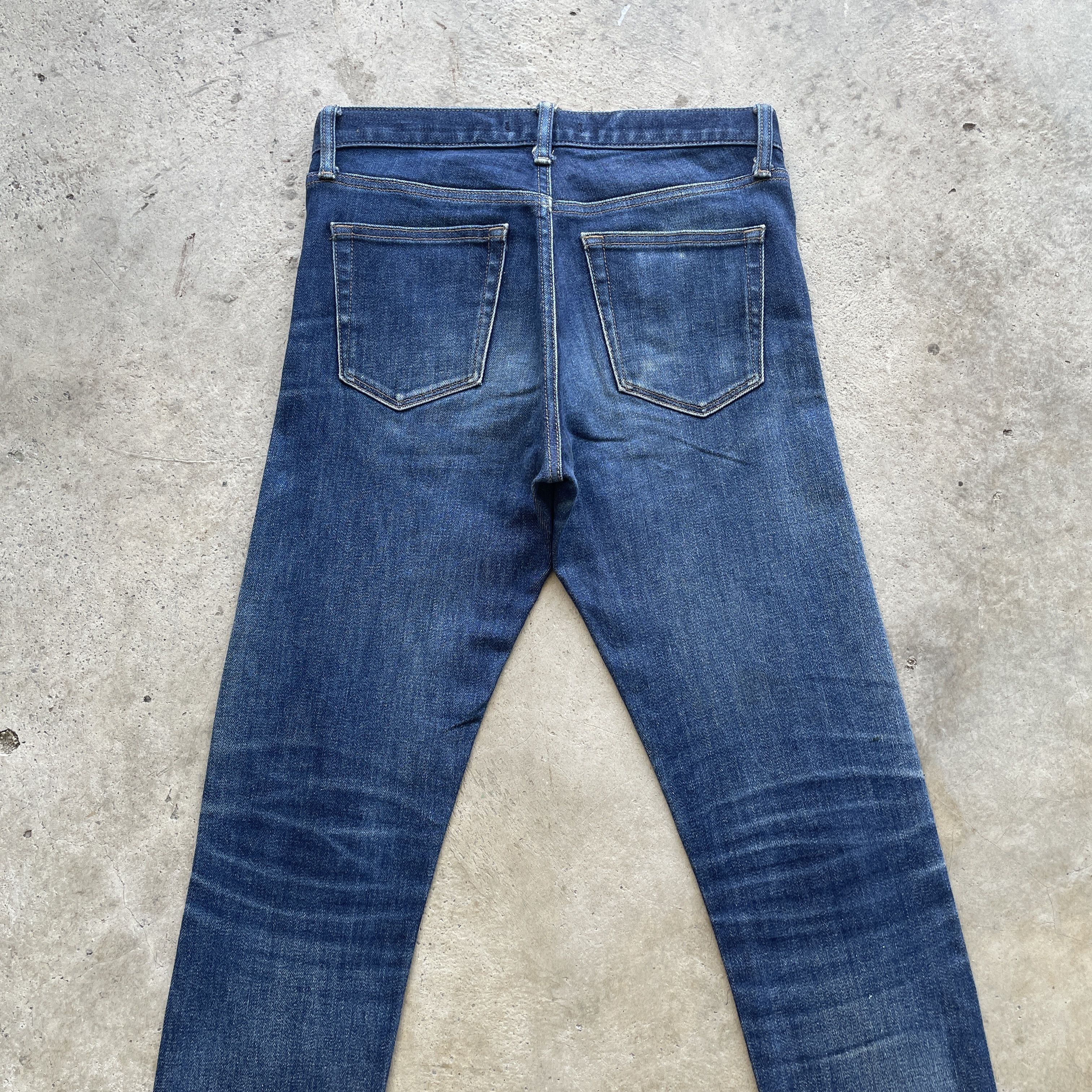 Japanese Brand VINTAGE JAPANESE JEANS FADED SELVEDGE PANTS DENIM W30 Size US 30 / EU 46 - 9 Thumbnail