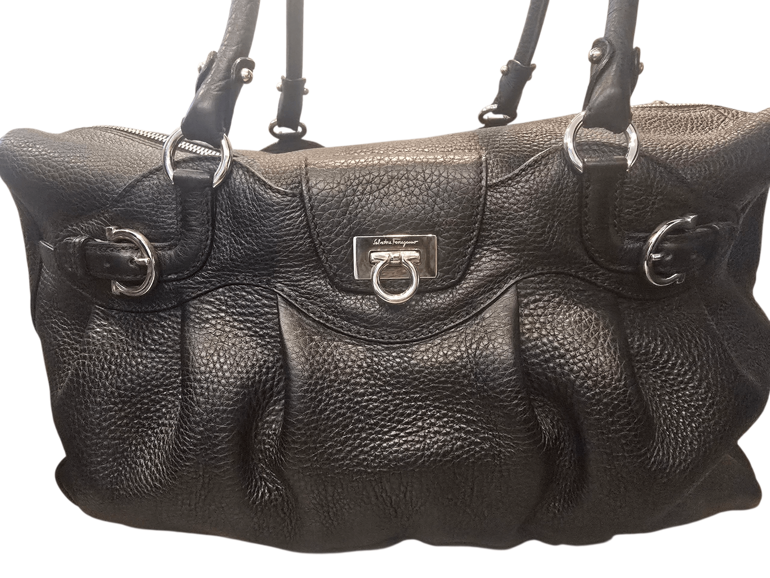 Salvatore Ferragamo Salvatore Ferrigamo calfskin leather bag Size ONE SIZE - 2 Thumbnail
