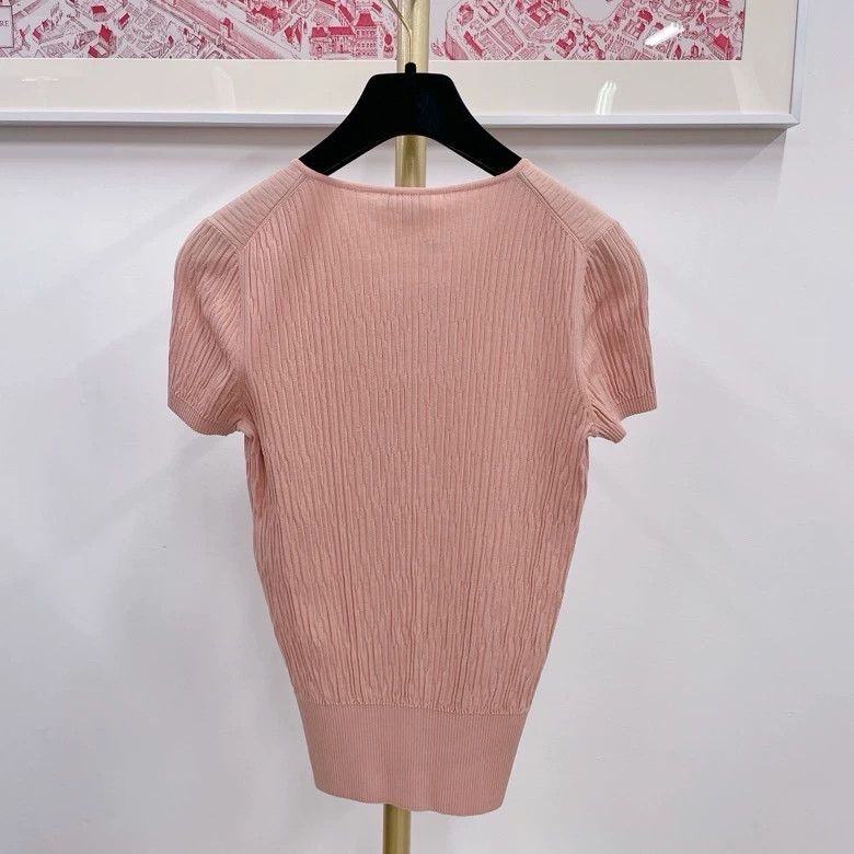 Chanel Lotus pink short sleeves