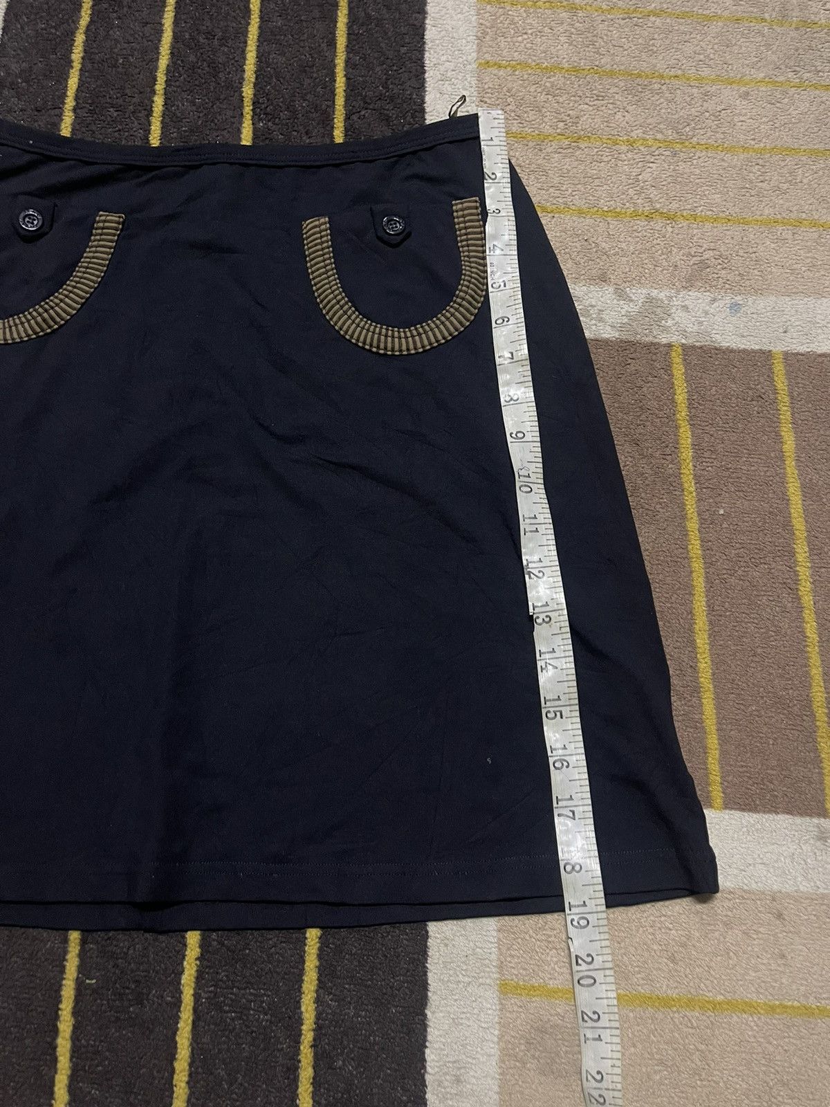 Fendi × Vintage FENDI ROMA ITALY Vintage Mini Skirt Size 27" / US 4 / IT 40 - 11 Thumbnail