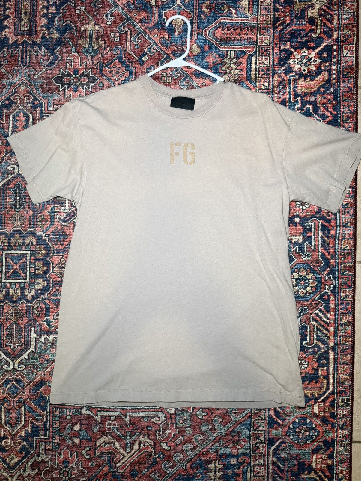 Fear of God Fear of God Logo tshirt Size US S / EU 44-46 / 1 - 1 Thumbnail