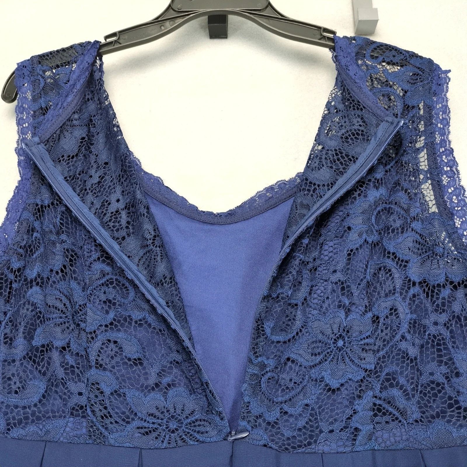 Other UK Emerald Sundae Navy Lace Bodice Chiffon Maxi Dress 3XL Size 3XL / US 20-22 - 5 Thumbnail