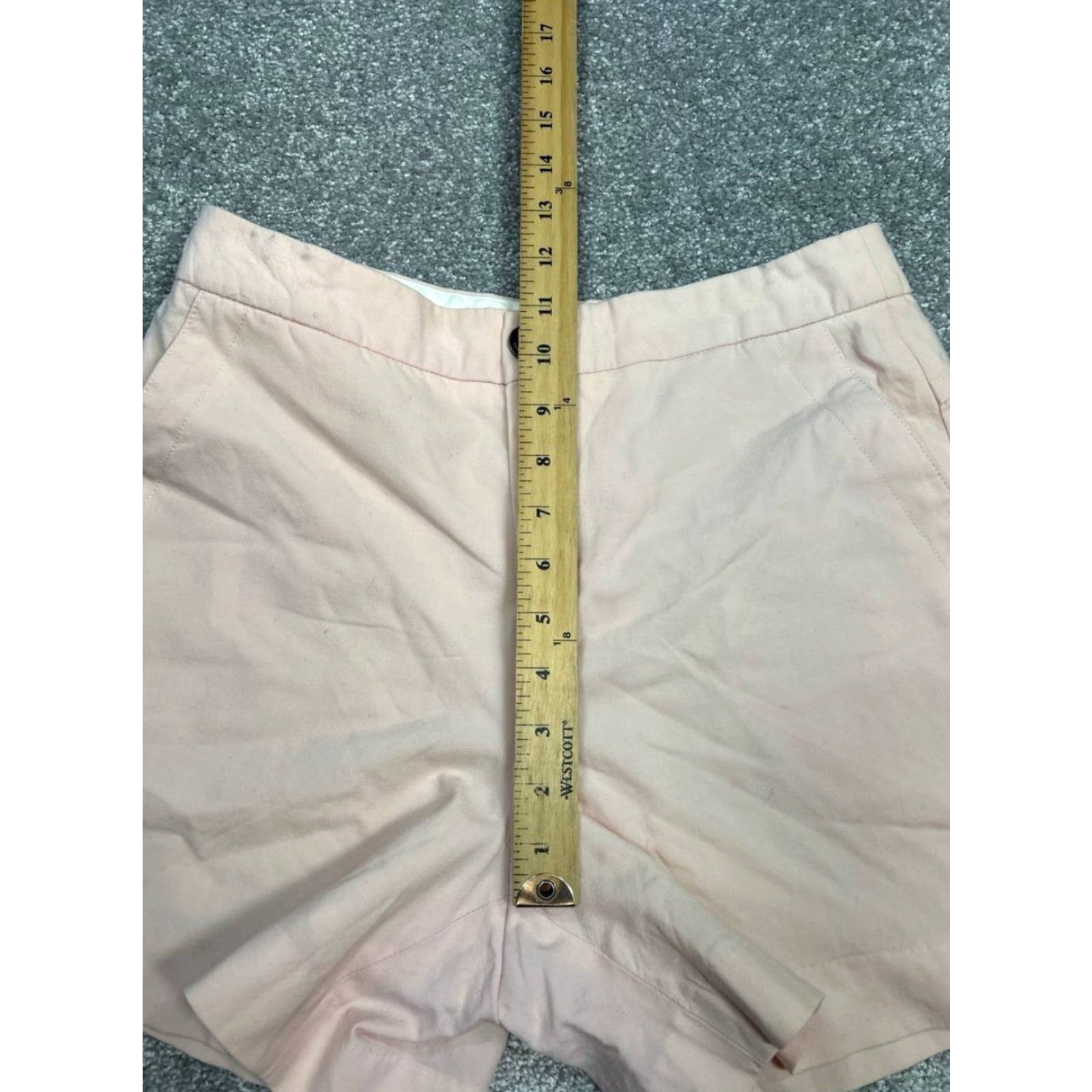 Rag & Bone rag & bone New York Chino Shorts Womens 6 Pink High Rise Stretch Casual Shorts Womens 6 Pink Size 28" / US 6 / IT 42 - 5 Thumbnail