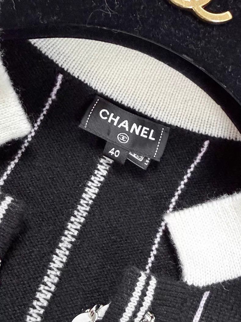 Chanel Chanel 23 Spring and Summer Preview Series Black and White Size S / US 4 / IT 40 - 6 Thumbnail