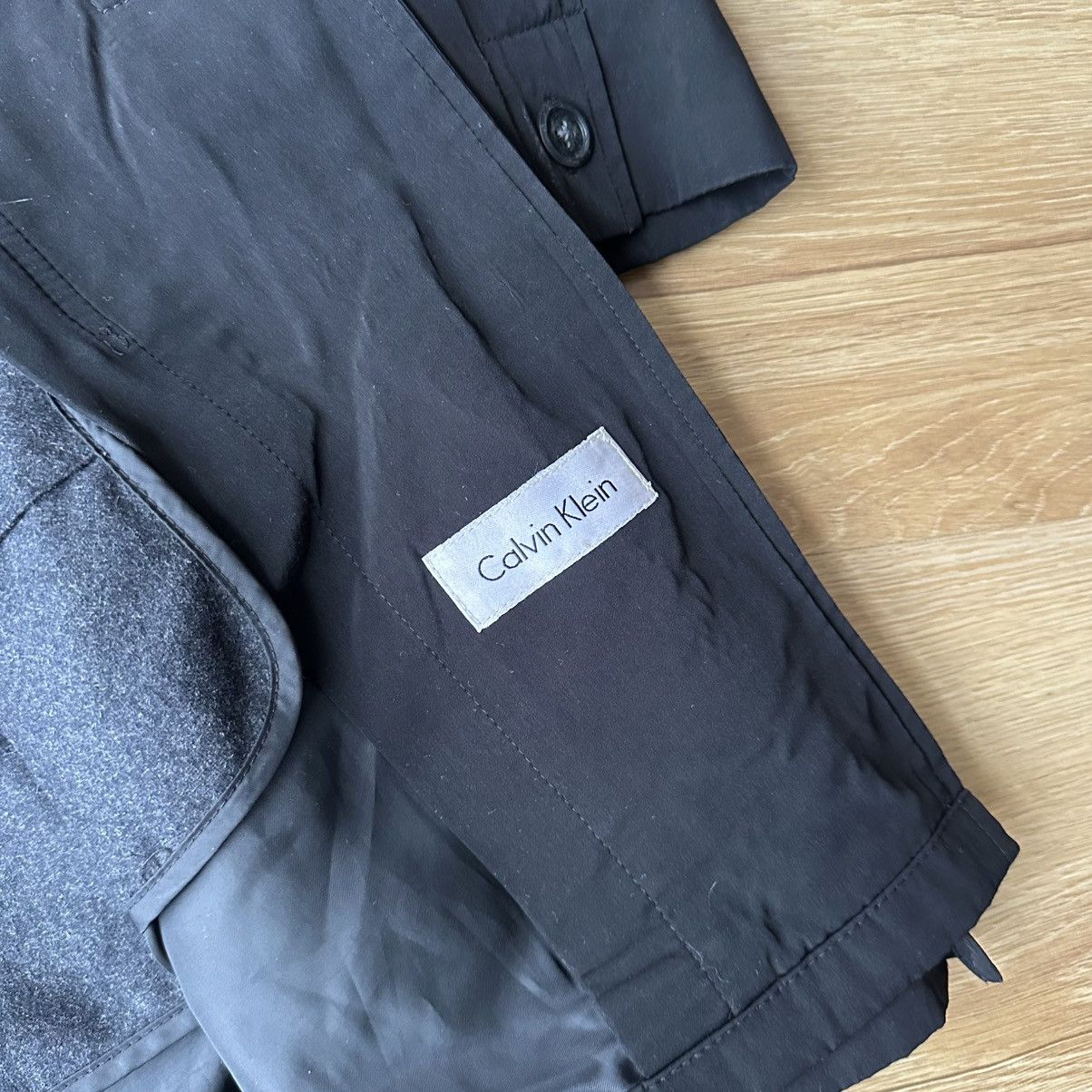 Calvin Klein Vintage Calvin Klein Nylon Matrix Trench Coat Mac Jacket Size US L / EU 52-54 / 3 - 10 Thumbnail