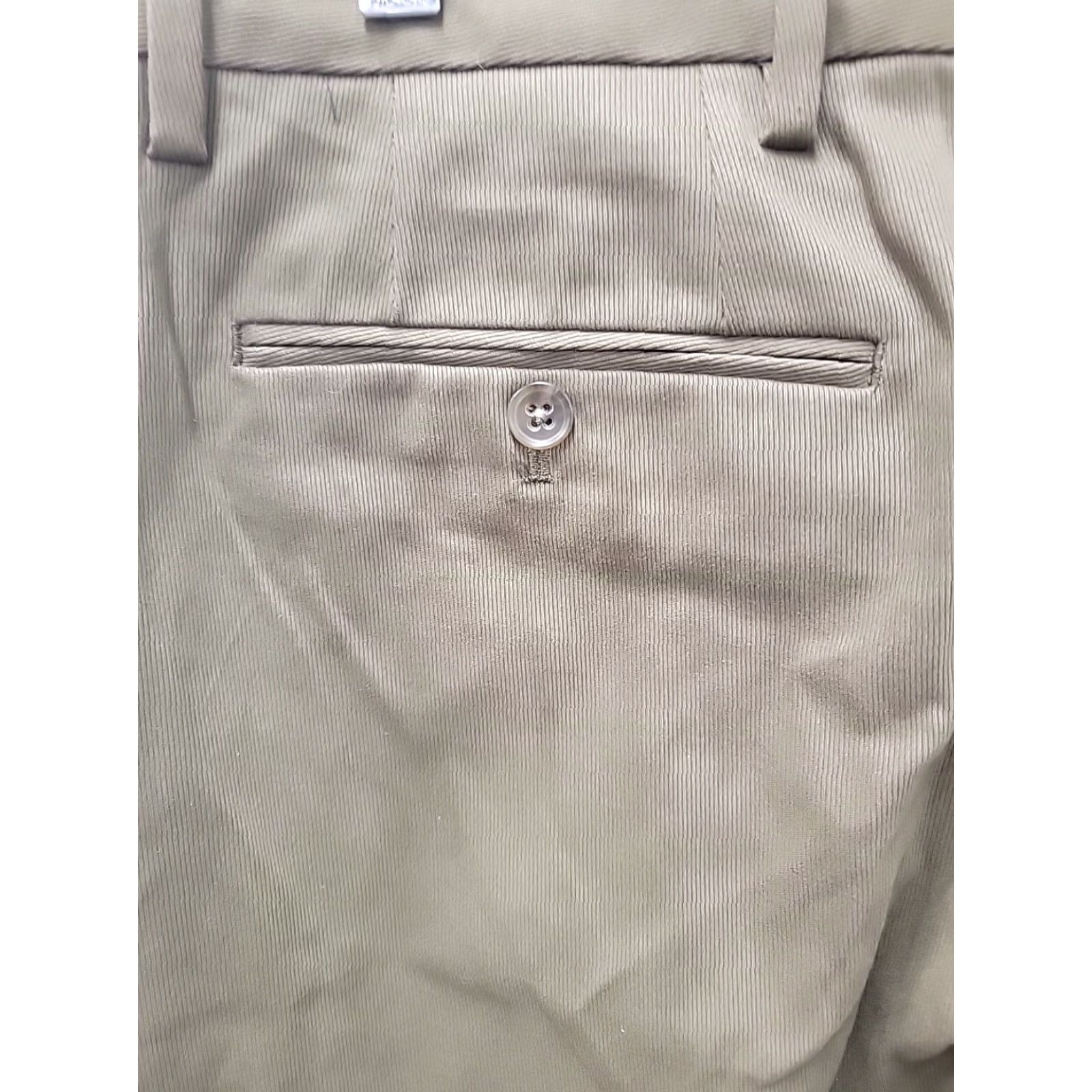 Banana Republic Banana Republic Pants Mens 32x30 Brown Career Regular Fit Trousers Pants Khakis Flat Front Belt Loops Cotton Blend Office Business Size US 32 / EU 48 - 3 Thumbnail