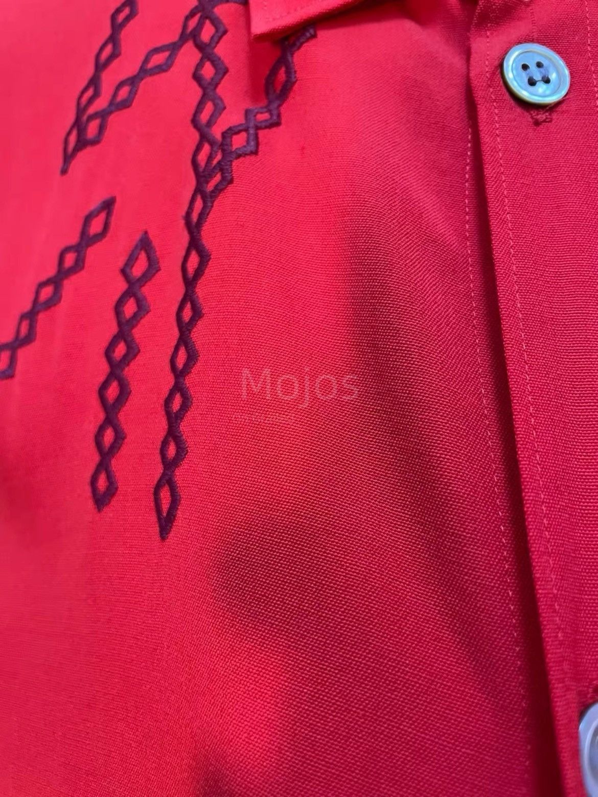 Yohji Yamamoto Sz F Yohji Yamamoto Pour Homme 89AW Stitches Shirt-2508 Size US L / EU 52-54 / 3 - 4 Thumbnail