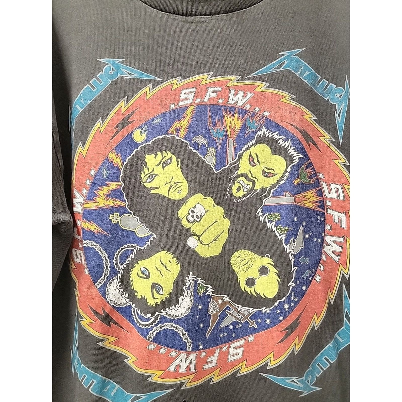 NEXT VINTAGE Metallica So what's next 1996 T Shirt Mens Size Large Black Size US L / EU 52-54 / 3 - 2 Thumbnail