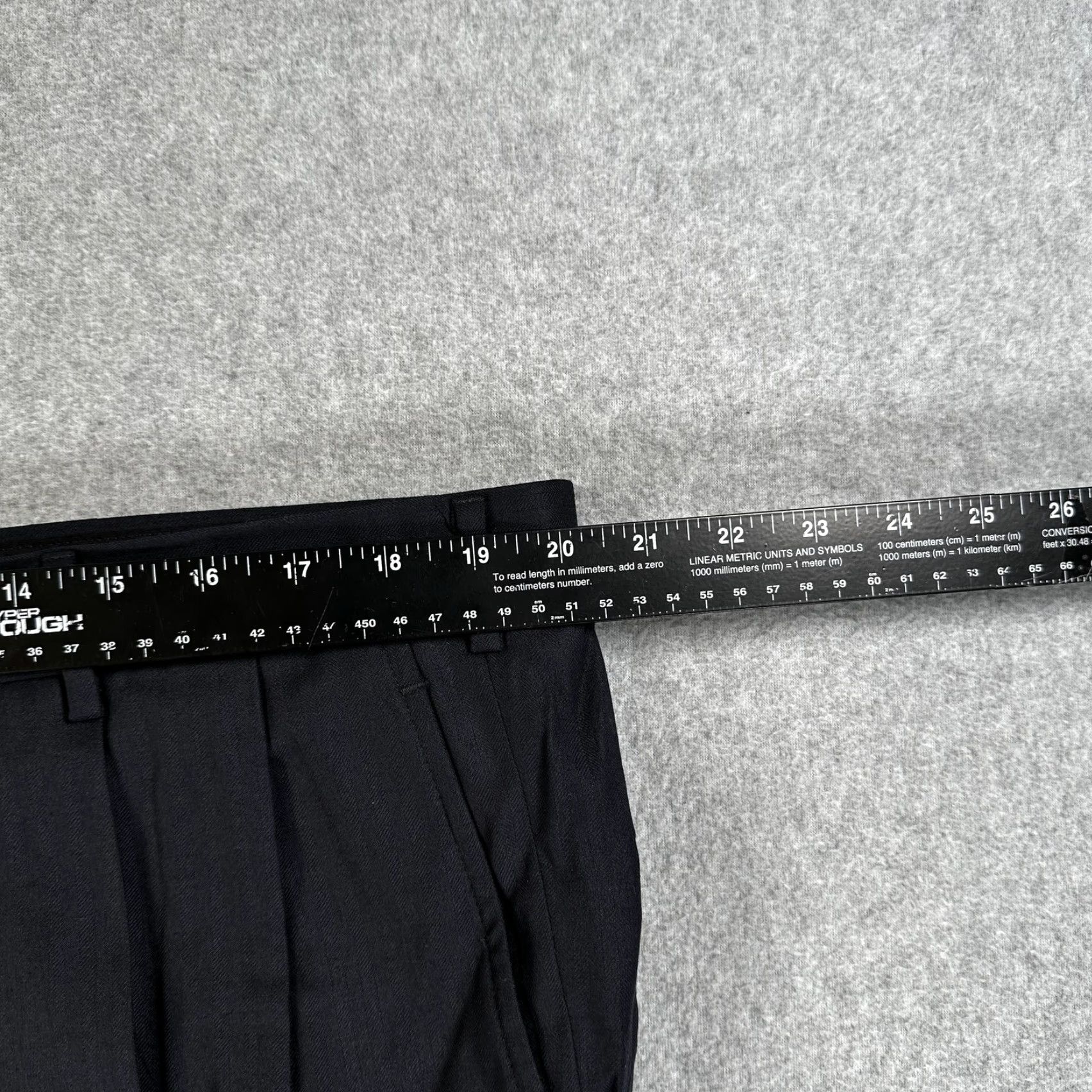 Brooks Brothers Brooks Brothers Dress Pants Mens 40x28 Gray Wool Pleated Cuffed Made USA Formal Business Pants Mens Size US 40 / EU 56 - 5 Thumbnail