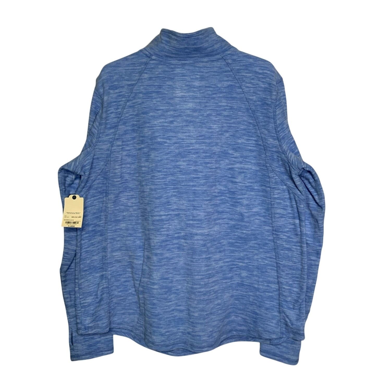 Unknown London St. Johns Bay Long Sleeve Active 1/4 Zip Sweater Blue XL Size XL / US 12-14 / IT 48-50 - 2 Thumbnail