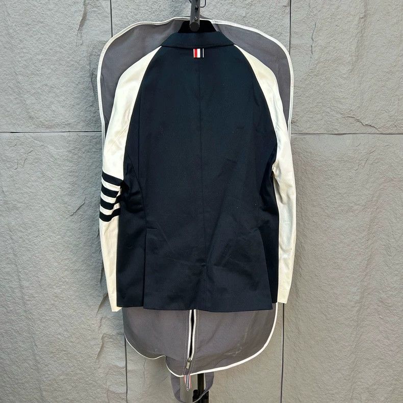 Thom Browne Thom Browne size2 Black striped suit jacket Size 38S - 2 Thumbnail
