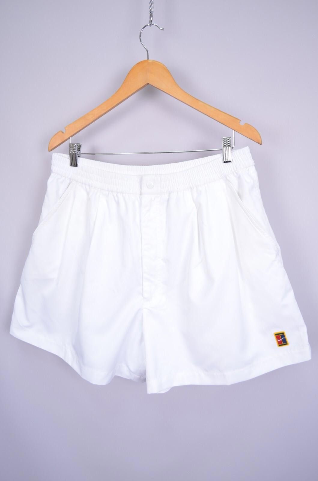 Nike Vintage Nike Court White Nylon Shorts Logo Size XXL BIG 90s Size US 40 / EU 56 - 1 Thumbnail