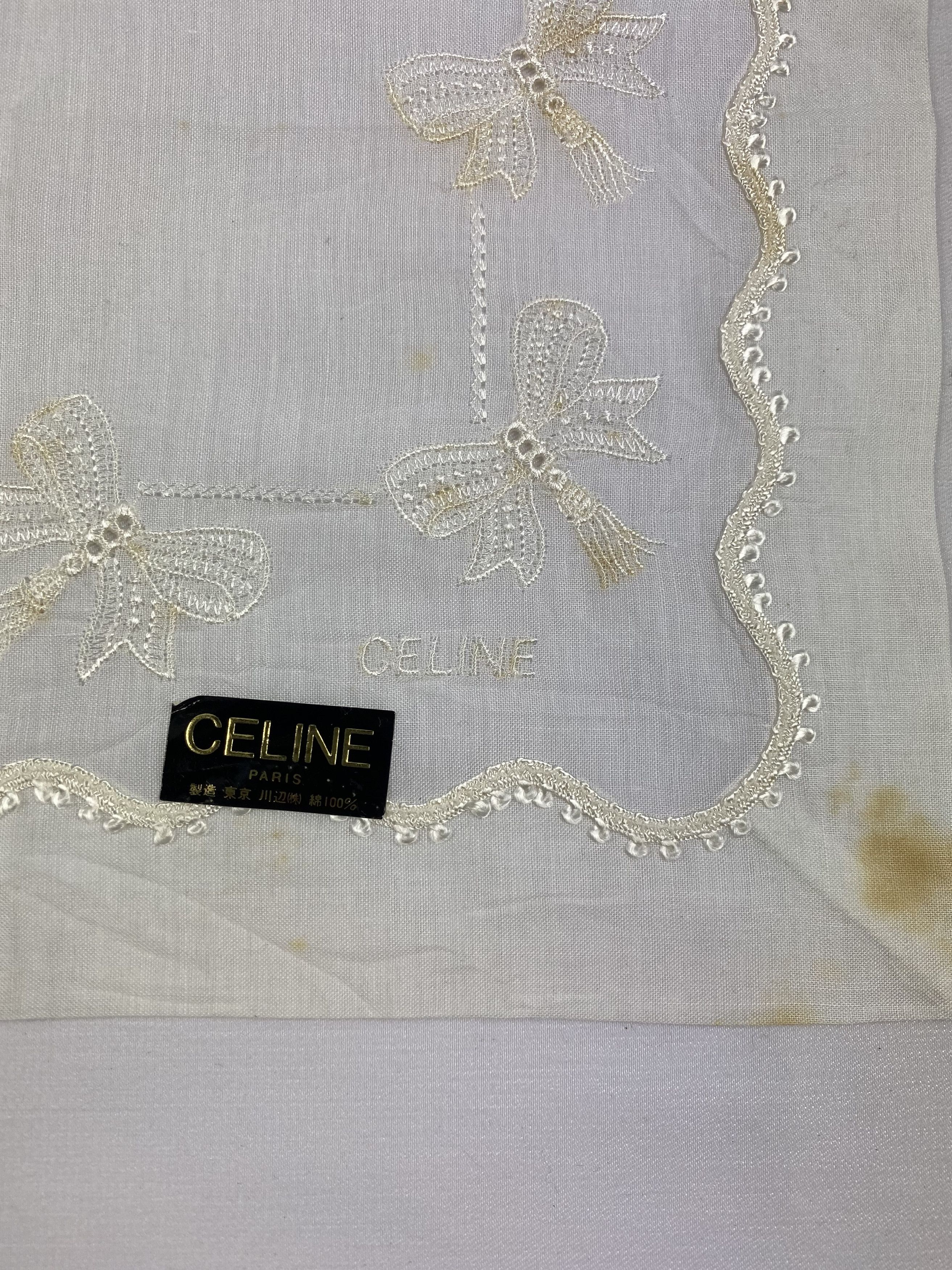 Celine Celine Handkerchief / Bandana / Neckerchief Size ONE SIZE - 5 Thumbnail