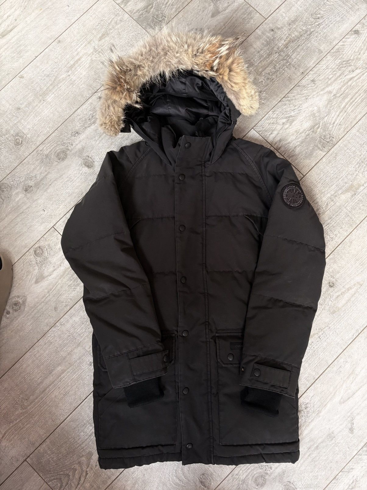 Canada Goose Canada Goose Emory Parka Mens Small Black Size US S / EU 44-46 / 1 - 2 Thumbnail