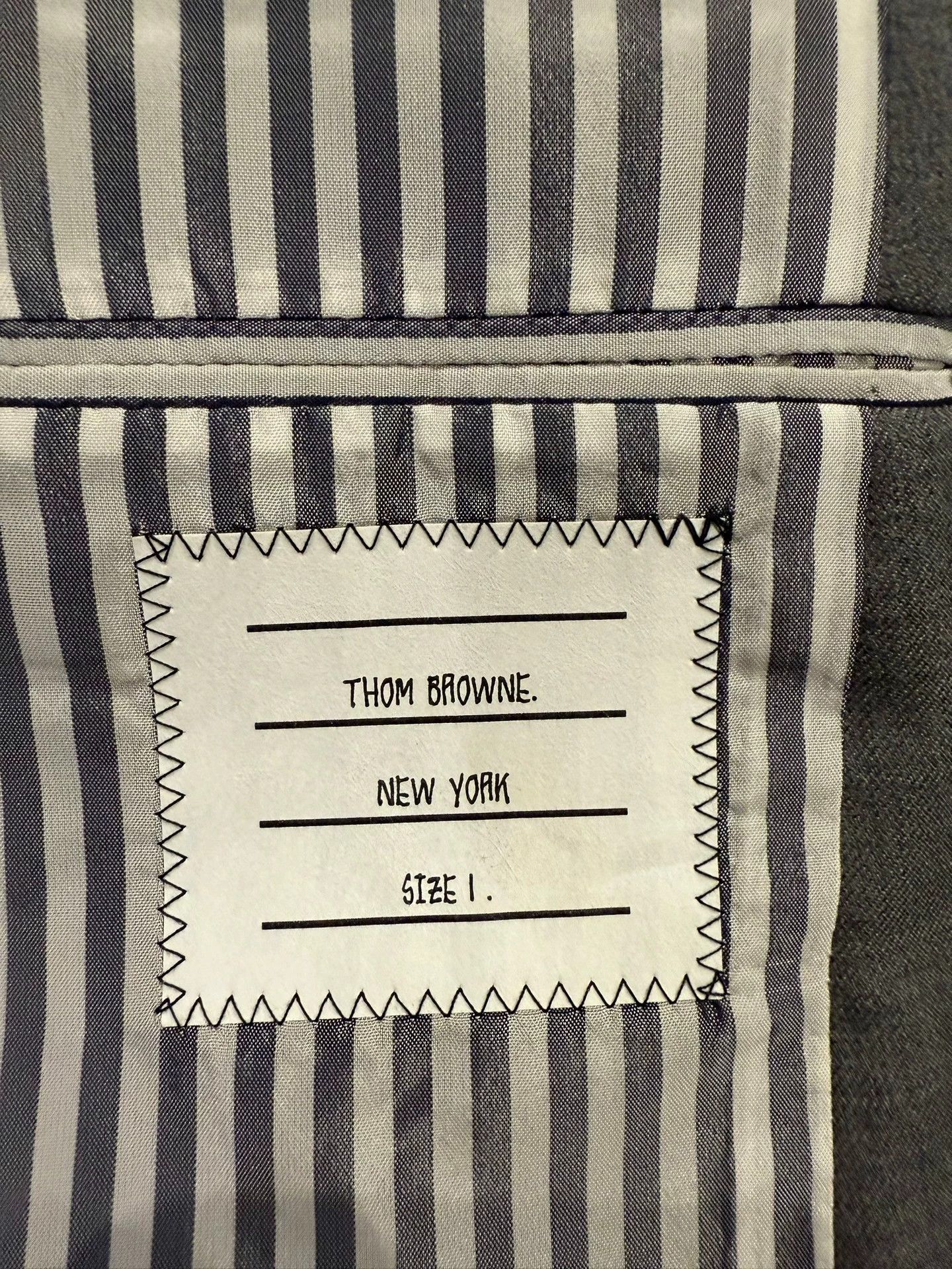 Thom Browne Thom Browne 4-Bar Mid-Gray Slim Fit Suit Size 1 New Size US S / EU 44-46 / 1 - 3 Thumbnail